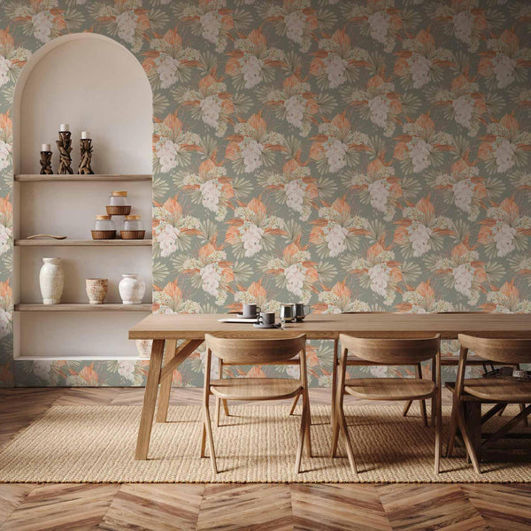 Tappezzeria murale - Exotic bouquets