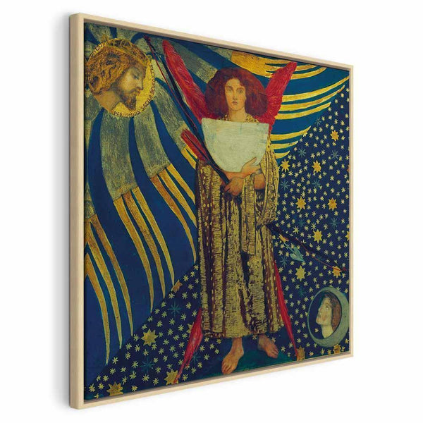 Quadro - Dante Gabriel Rossetti – Dantis Amor