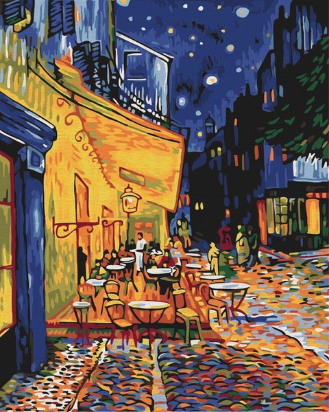 Quadro fai da te - Vincent van Gogh – Café Terrace at Night