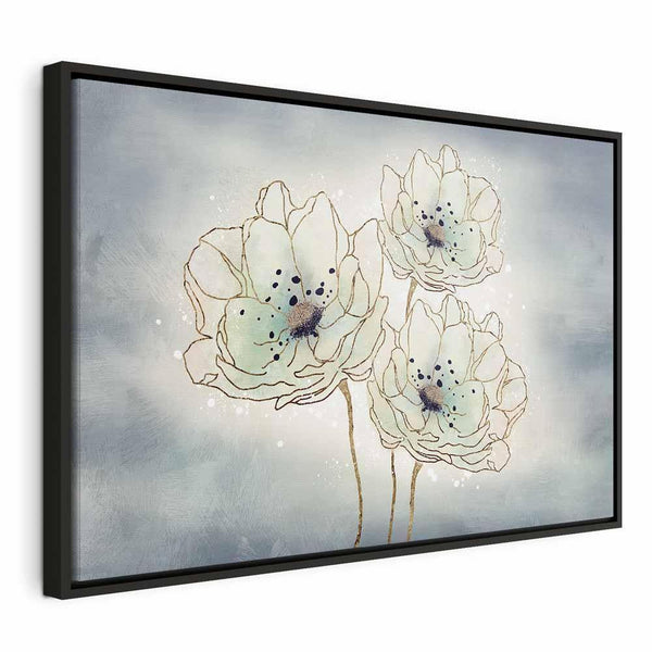 Quadro - Ocean Flowers (1 Part) Wide