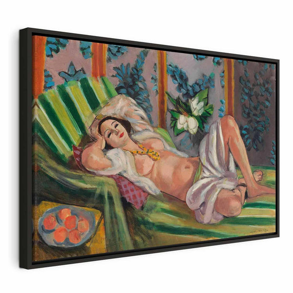 Quadro - Henri Matisse – Reclining Odalisque with Magnolias