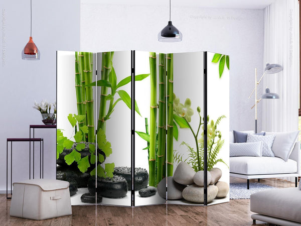 Paravento - Bamboos and Stones II