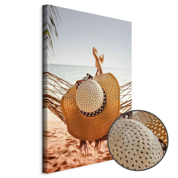 Quadro - Hammock on the Beach (1 Part) Vertical