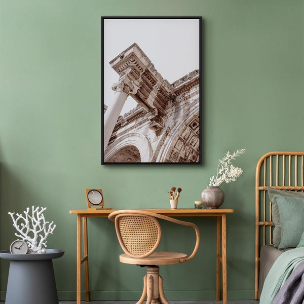 Quadro - Temple of Hadrian (1 Part) Vertical