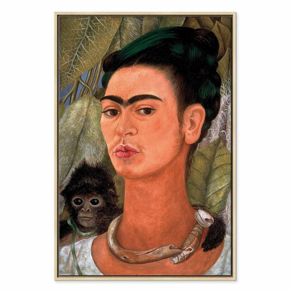 Quadro - Frida Kahlo – Self-Portrait with Monkey