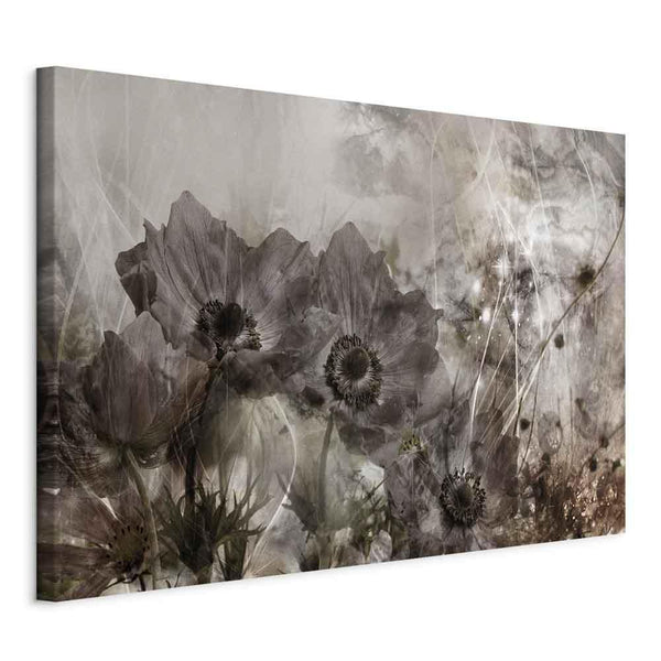Quadro - Anemones in Sepia (1 Part) Wide