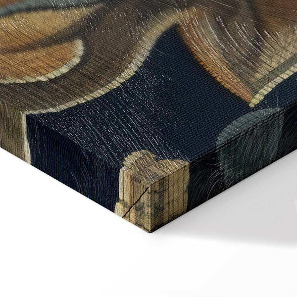 Quadro - Tapestry Large Flowers Retro Floral Motif in Kilim Style