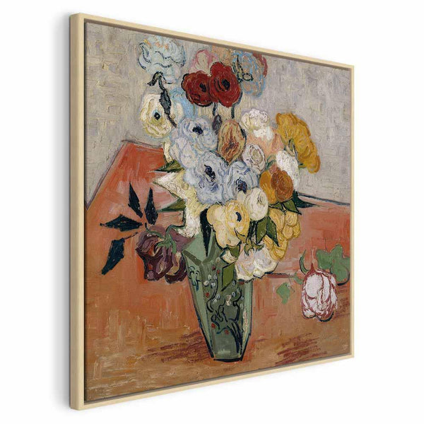 Quadro - Vincent Van Gogh – Stilllife with Japanese vase, roses and anemones