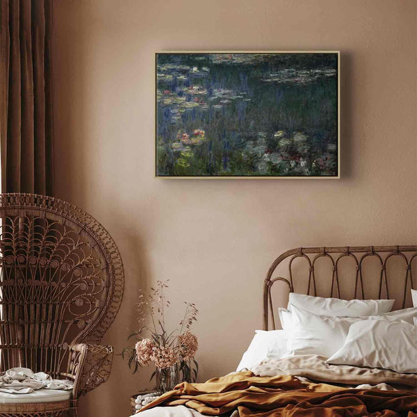 Quadro - Claude Monet – Waterlilies: Green Reflections