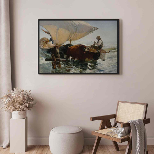 Quadro - Joaquín Sorolla y Bastida – The Return from Fishing