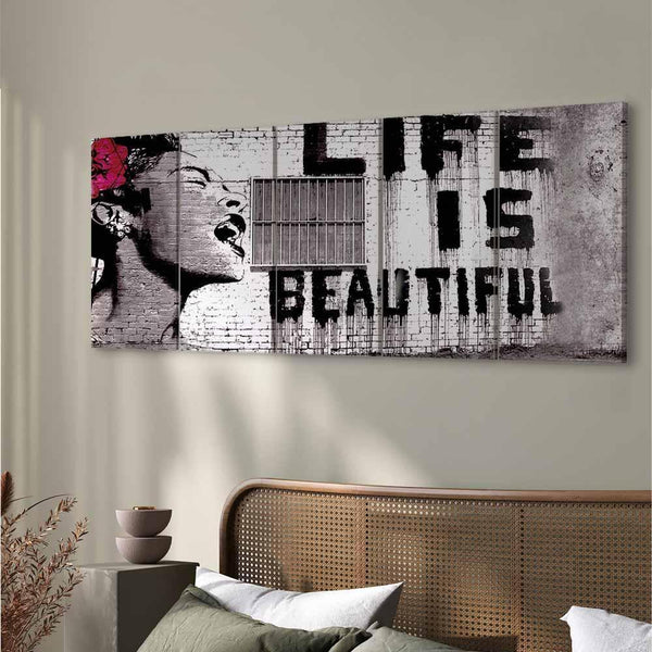 Quadro - Banksy: Life is Beautiful
