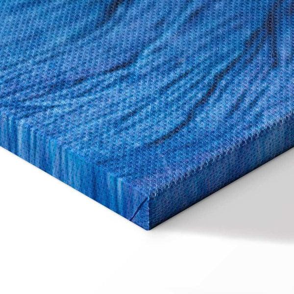 Quadro - Blue Worsted (1 Part) Vertical