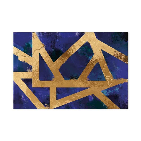 Quadro - Golden Geometry (1 Part) Wide