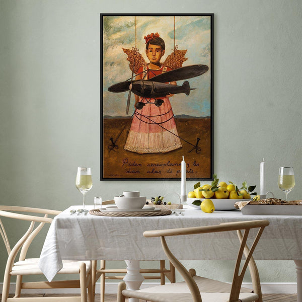 Quadro - Frida Kahlo – They Asked for Planes and Got Straw Wings
