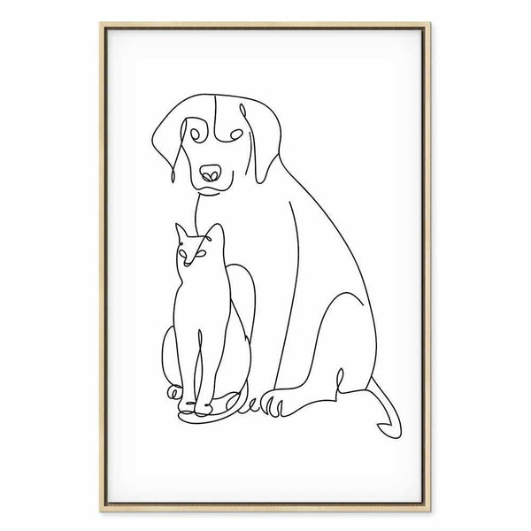Quadro - Best Friends (1 Part) Vertical