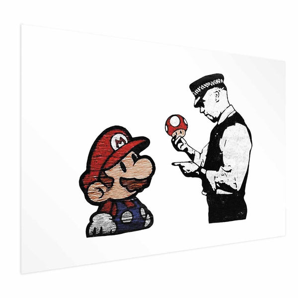 Poster - Banksy: Mushroom Picker