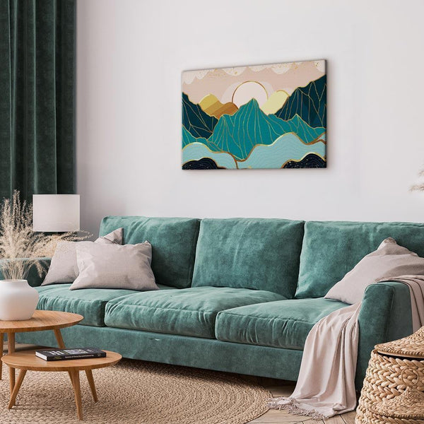 Quadro - Green Pastures (1 Part) Wide
