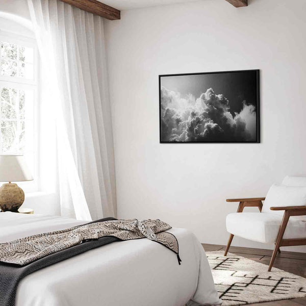 Quadro - Extraordinary Phenomenon: The Sun Illuminating Dark Clouds