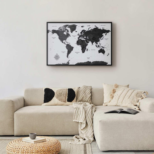 Poster - Monochromatic Map