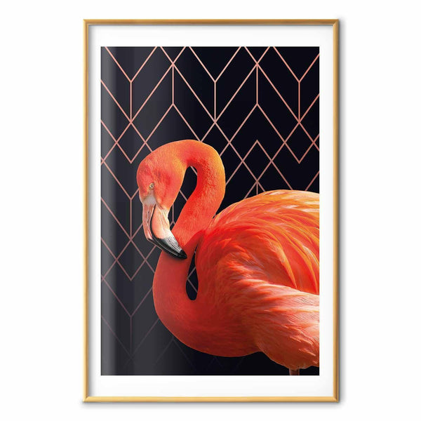 Poster - Flamingo Solo