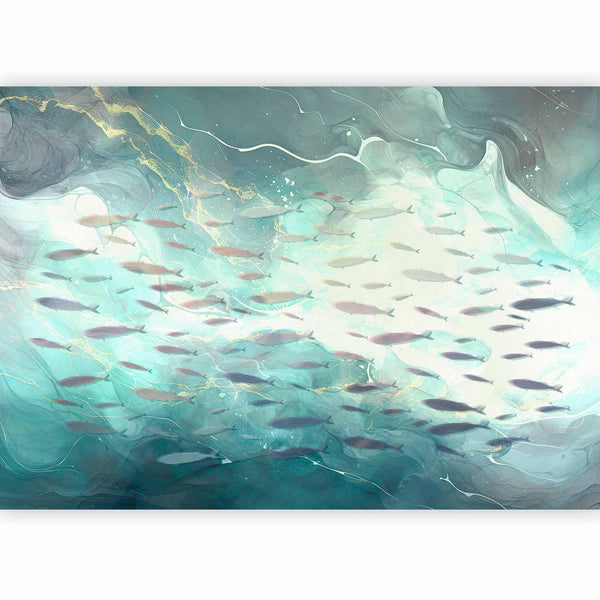 Carta da parati - School of small fish