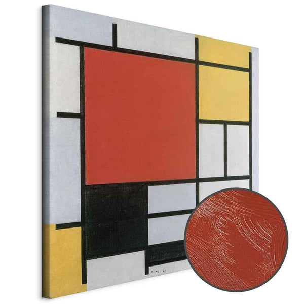 Quadro - Piet Mondrian – Composition with red, yellow blue and black