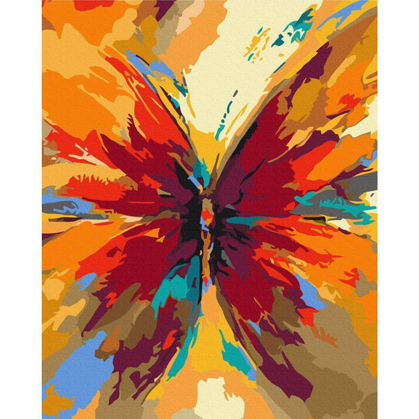 Quadro fai da te - Multicolored Butterfly
