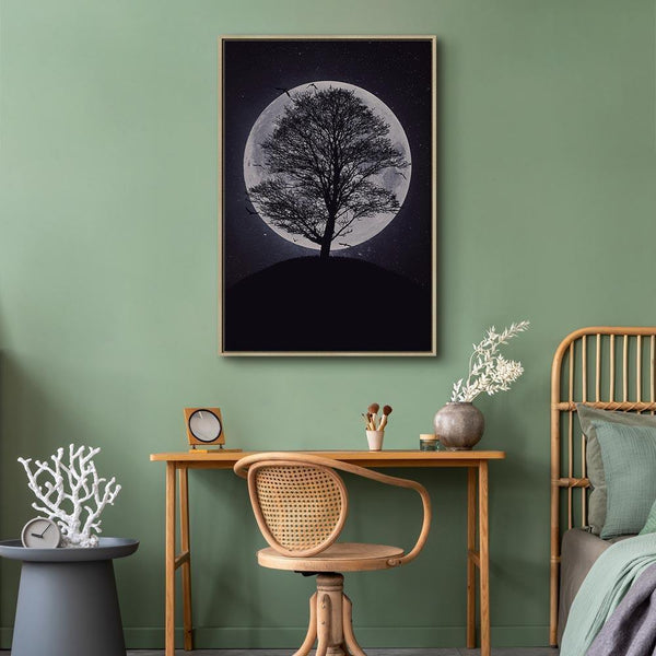 Quadro - Lone Tree (1 Part) Vertical