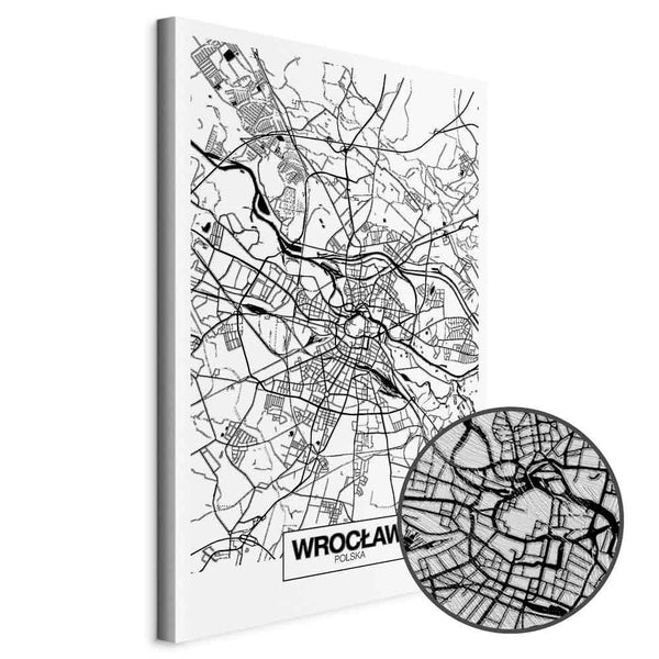 Quadro - City Plan: Wroclaw (1 Part) Vertical