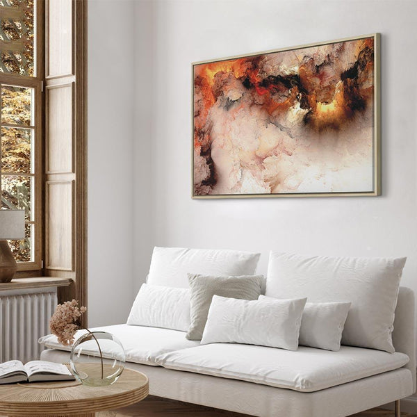 Quadro - Volcanic Abstraction (1 Part) Wide