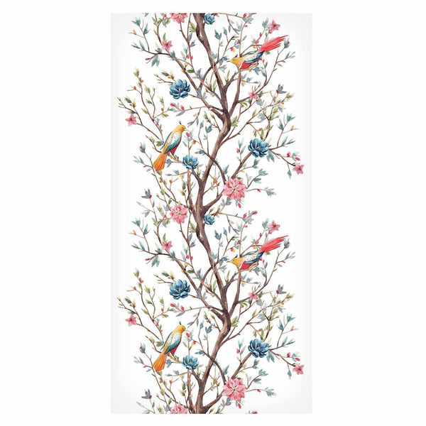 Tappezzeria murale - Birds on a Flowering Twig