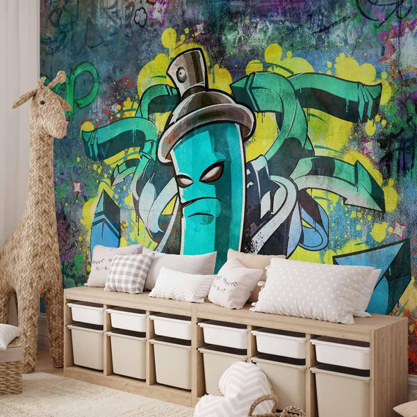 Carta da parati - Graffiti maker