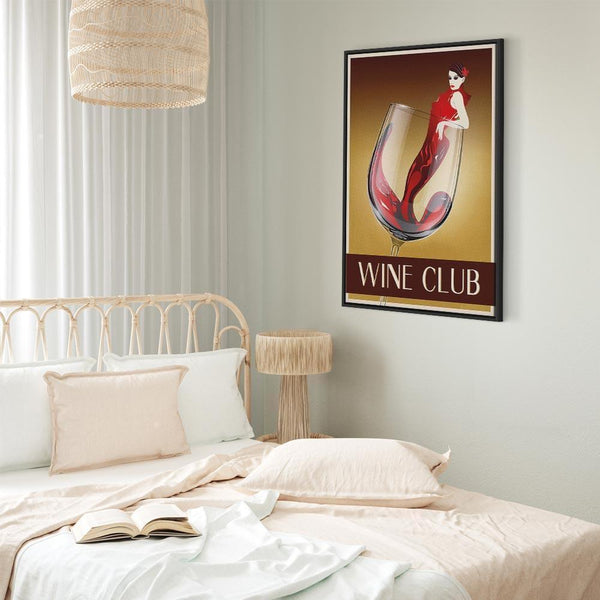 Quadro - Wine Club (1 Part) Vertical