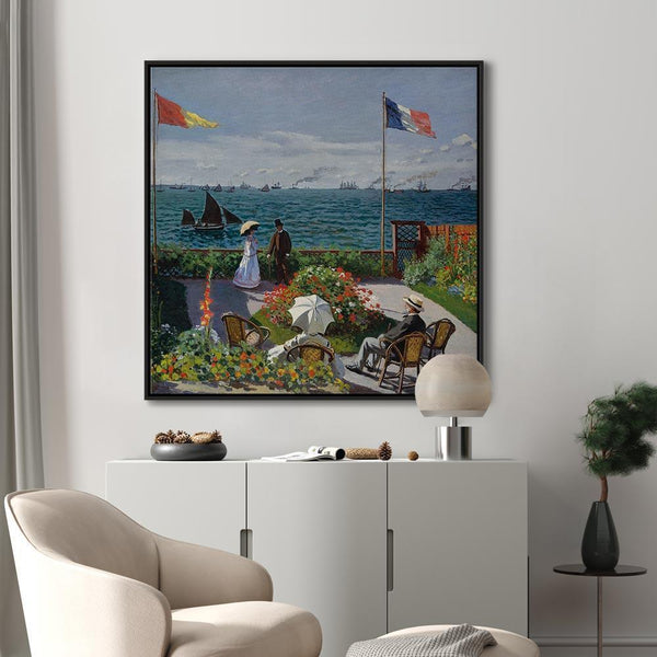 Quadro - Claude Monet – Terrace at Sainte-Adresse
