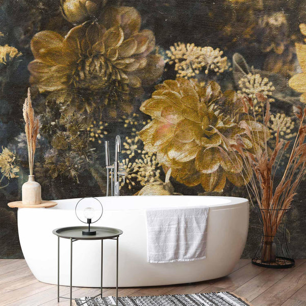 Carta da parati - Retro Flowers - Second Variant