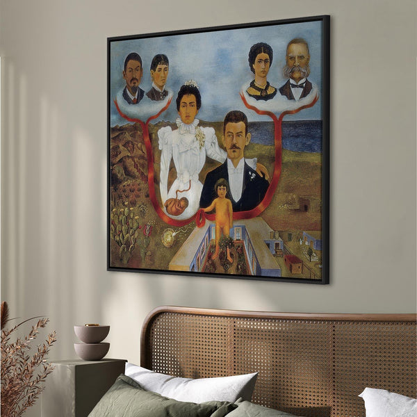 Quadro - Frida Kahlo – My Grandparents, My Parents and I