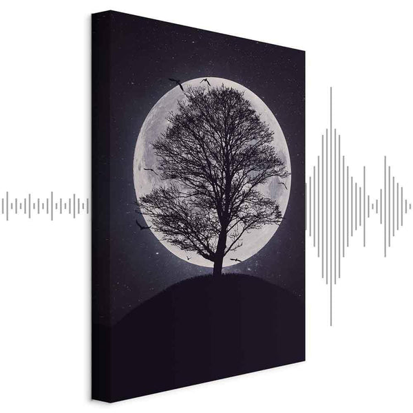 Quadro - Lone Tree (1 Part) Vertical