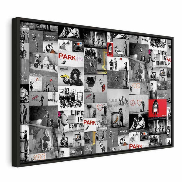 Quadro - Street Art: Banksy