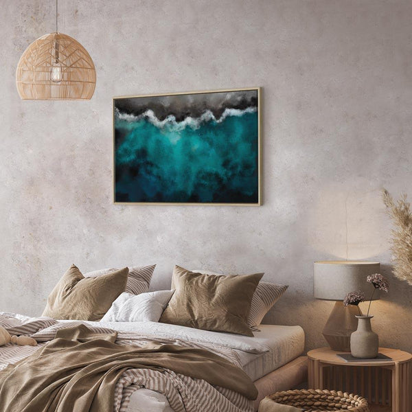 Quadro - Blue Lagoon (1 Part) Wide