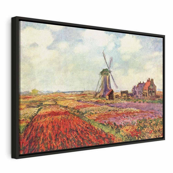 Quadro - Claude Monet – Tulip Fields with Windmill