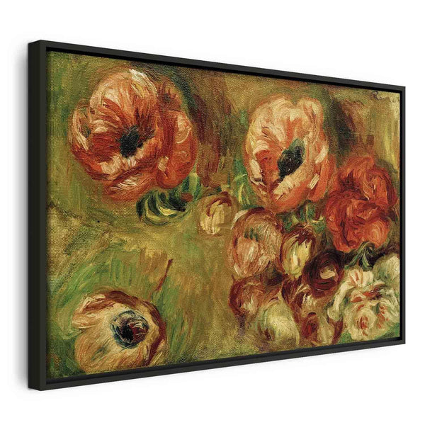 Quadro - Pierre-Auguste Renoir – Les Anémones