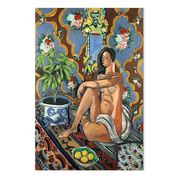 Quadro - Henri Matisse – Decorative Figure on Ornamental Ground