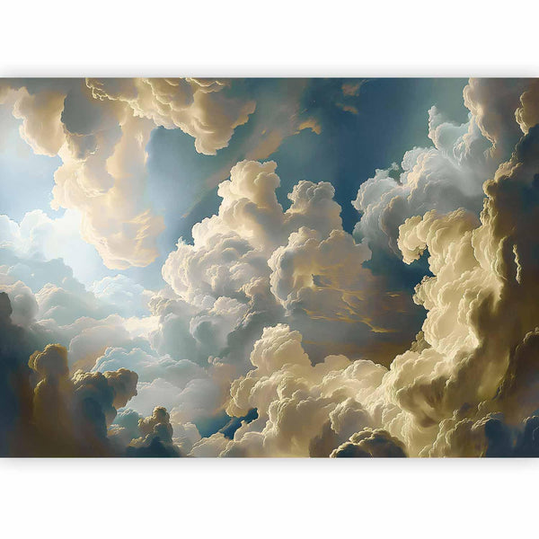 Carta da parati - Sun and Shadows: A Theatrical Display of Nature High Above the Earth