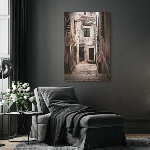Quadro - Retro Alley (1 Part) Vertical