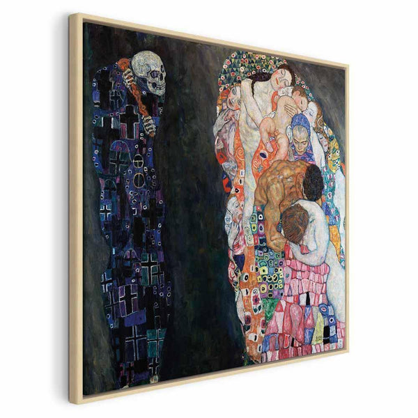 Quadro - Gustav Klimt – Death and Life
