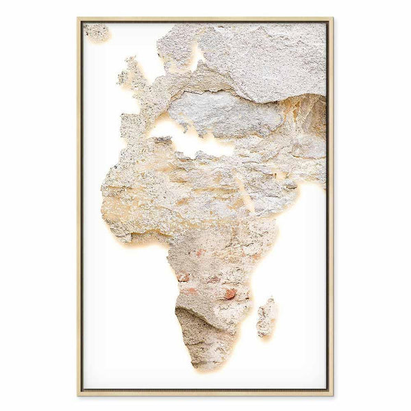 Quadro - Hot Continent (1 Part) Vertical