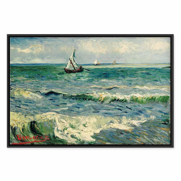 Quadro - Vincent van Gogh – Seascape at Saintes-Maries