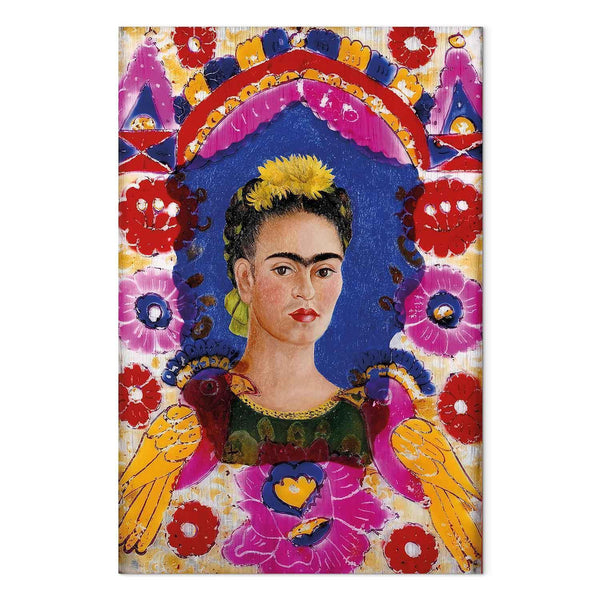Quadro - Frida Kahlo – The Frame (Self-Portrait)