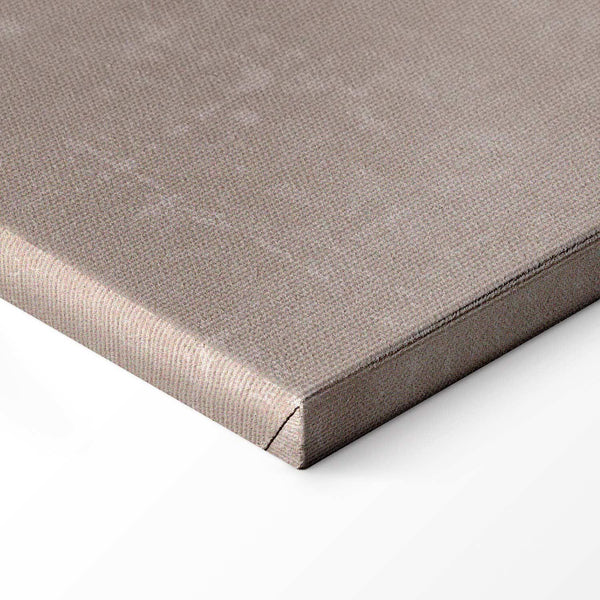 Quadro - Crane dance – bright silhouettes of birds against a warm grey background with texture