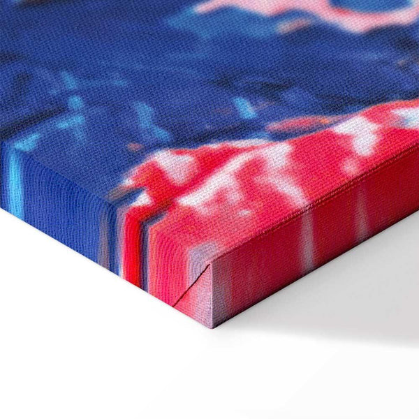 Quadro - Spring Shades - A Colorful Mix of Warm and Cool Tones on Canvas